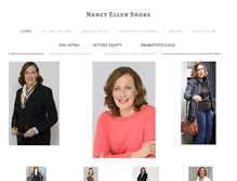 Tablet Screenshot of nancyellenshore.com